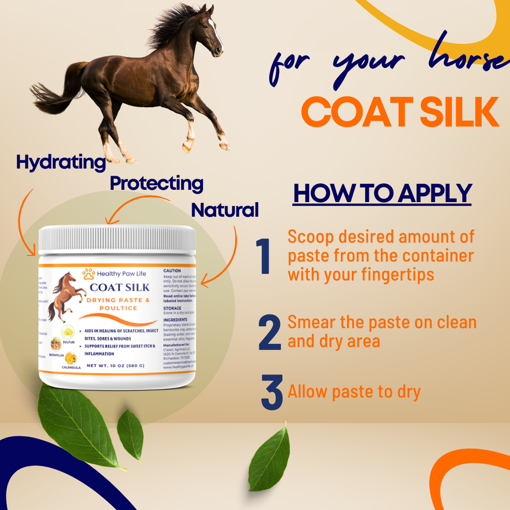 COAT SILK Drying Paste & Poultice